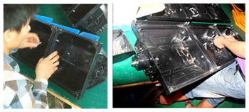 交通信号灯生产工艺流程