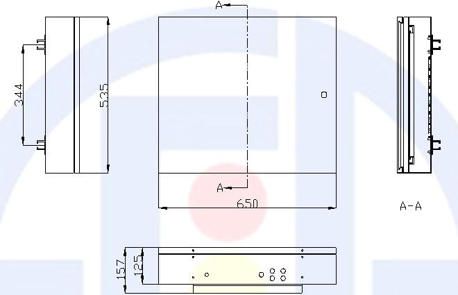 控制机装配尺寸