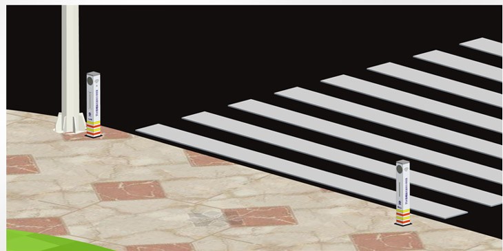 智能语音感应器安装效果图